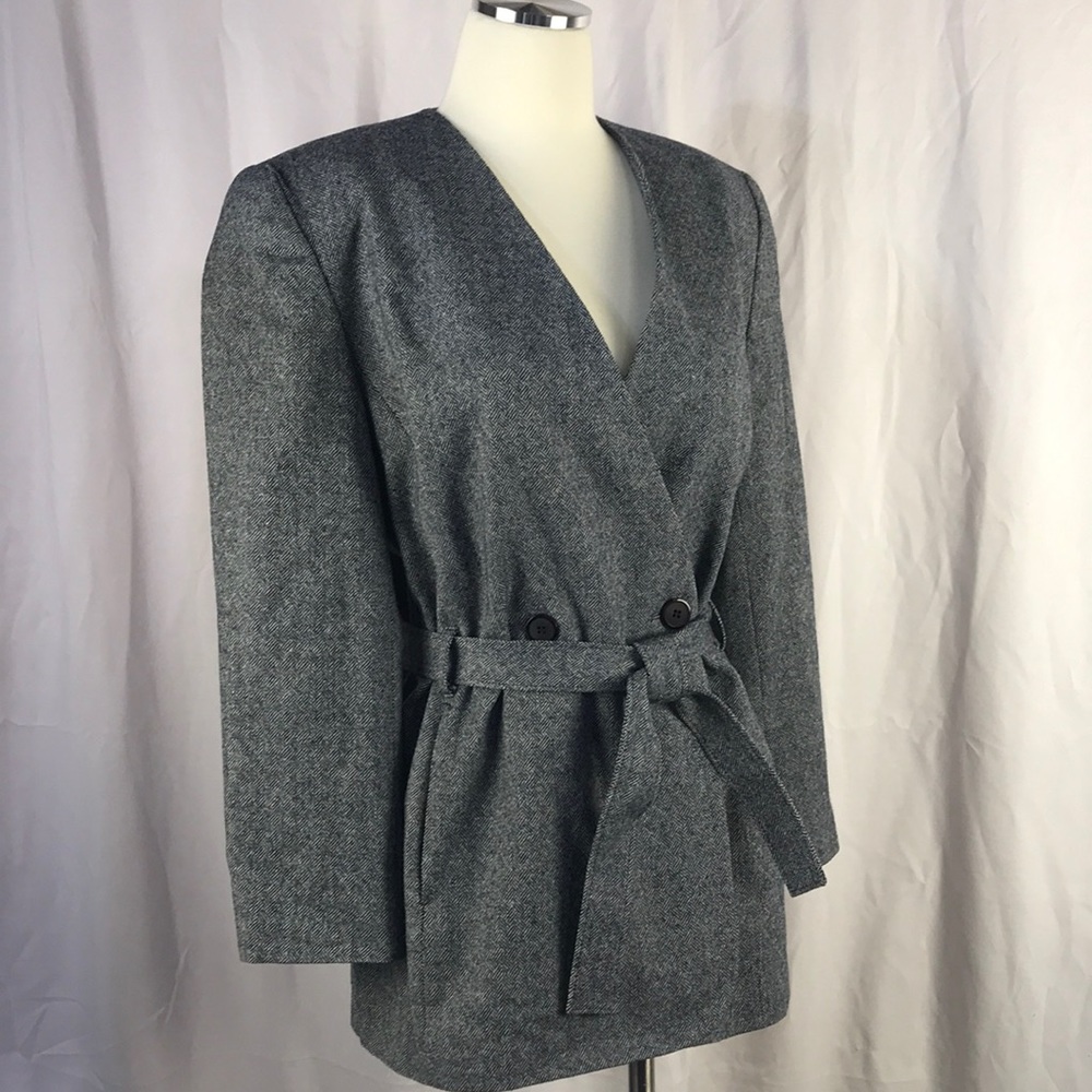 Pendleton Belted Wool Jacket/Blazer Euc - image 3